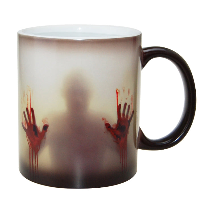 Tasse The Walking Dead à changement de couleur, en céramique thermosensible, 301-400 ml