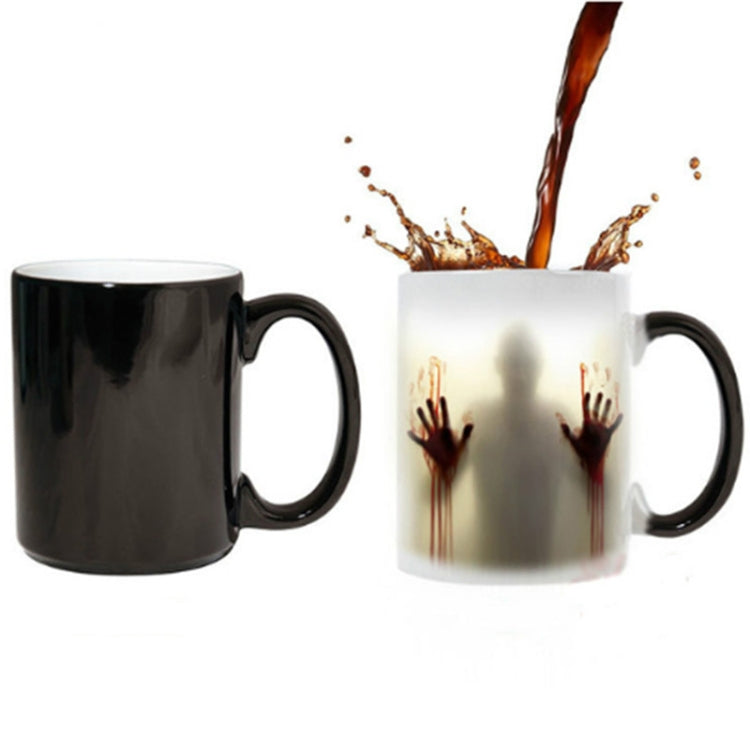 Tasse The Walking Dead à changement de couleur, en céramique thermosensible, 301-400 ml