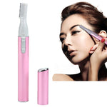 Tondeuse électrique portable de précision pour sourcils et visage - Rasoir coupe-cheveux pour l'épilation du visage