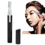 Tondeuse électrique portable de précision pour sourcils et visage - Rasoir coupe-cheveux pour l'épilation du visage