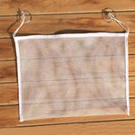 Lot de 2 organisateurs de rangement suspendus pour jouets de bain d'enfant avec ventouses