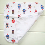 8 pièces/lot Serviettes en coton nouveau-né Serviette à salive Serviette d'allaitement pour bébés garçons filles Mouchoir