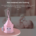 Boîte à poudre de lait portable extérieure détachable à couches pour bébé, boîte scellée à poudre de lait, 3 compartiments, 4 compartiments