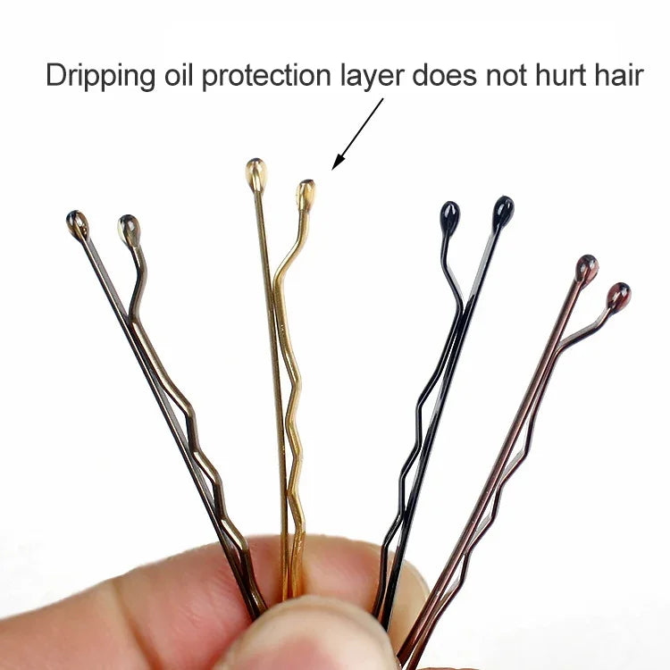 3 Pinces à cheveux barrettes noires et dorées pour femmes, accessoires pour cheveux