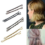 3 Pinces à cheveux barrettes noires et dorées pour femmes, accessoires pour cheveux