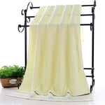 Serviette de bain jacquard épaisse pour adulte, Taille : 70 x 140cm
