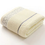 Serviette de bain jacquard épaisse pour adulte, Taille : 70 x 140cm