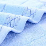 Serviette de bain jacquard épaisse pour adulte, Taille : 70 x 140cm