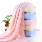 Serviette de bain jacquard épaisse pour adulte, Taille : 70 x 140cm