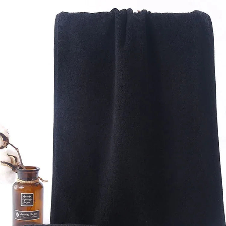 Serviette épaisse en coton pour visage Grande serviette de bain Nappe de beauté manucure, Serviette épaisse 35x75 cm