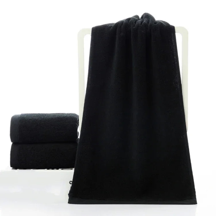 Serviette épaisse en coton pour visage Grande serviette de bain Nappe de beauté manucure, Serviette épaisse 35x75 cm