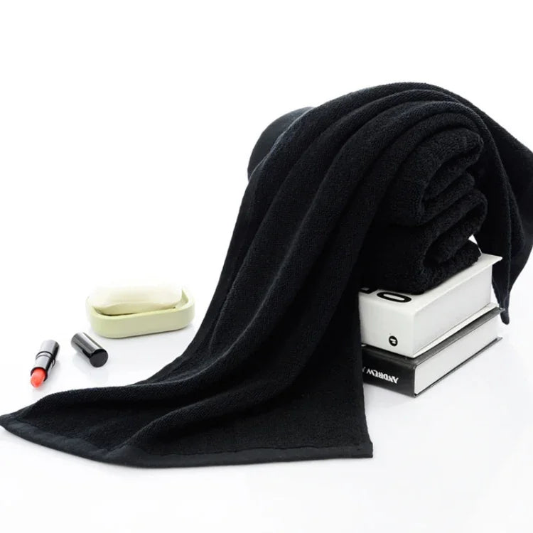 Serviette épaisse en coton pour visage Grande serviette de bain Nappe de beauté manucure, Serviette épaisse 35x75 cm