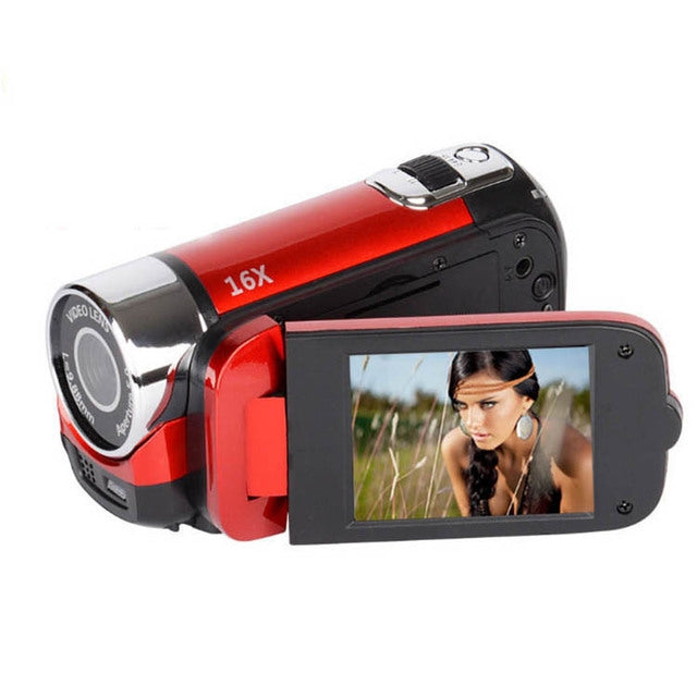 Appareil photo DV 16 millions de pixels HD avec zoom numérique 16X pour la maison et les voyages, prise américaine