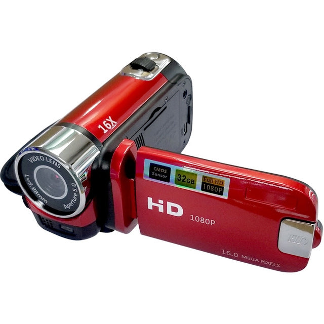 Appareil photo DV 16 millions de pixels HD avec zoom numérique 16X pour la maison et les voyages, prise américaine