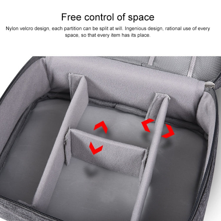 Sac de rangement numérique pour câbles Hommes Portable Voyage Gadgets Pochette Cordon d'alimentation Chargeur Organisateur de casque