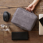 Sac de rangement numérique pour câbles Hommes Portable Voyage Gadgets Pochette Cordon d'alimentation Chargeur Organisateur de casque