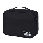 Sac de rangement numérique pour câbles Hommes Portable Voyage Gadgets Pochette Cordon d'alimentation Chargeur Organisateur de casque