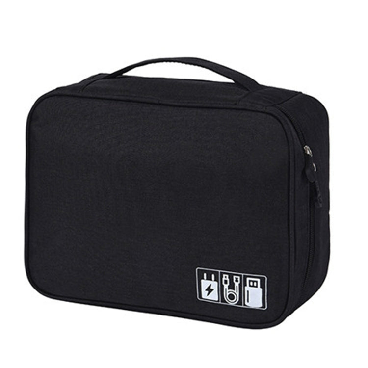 Sac de rangement numérique pour câbles Hommes Portable Voyage Gadgets Pochette Cordon d'alimentation Chargeur Organisateur de casque