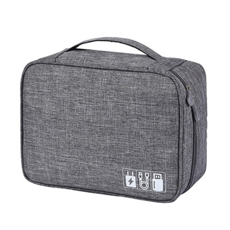 Sac de rangement numérique pour câbles Hommes Portable Voyage Gadgets Pochette Cordon d'alimentation Chargeur Organisateur de casque