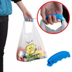 2 Pcs Pince à nourriture créative en silicone Portable Anti-coupure Main Économiseur de main Sac de courses Porteur