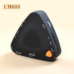 ENO EM-688 Métronome vocal électronique rechargeable pour piano/guitare/batterie/Guzheng/violon, EM-688 (noir), EM-688 (rouge), EM-688 (bleu)