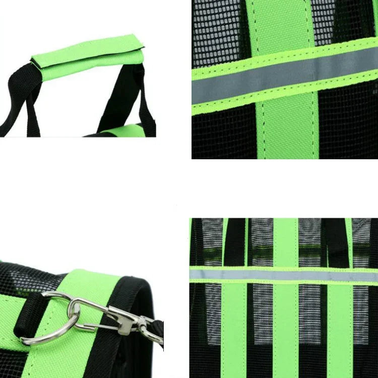 Sac de transport portable en maille respirante pliable pour animaux de compagnie, S, M, L