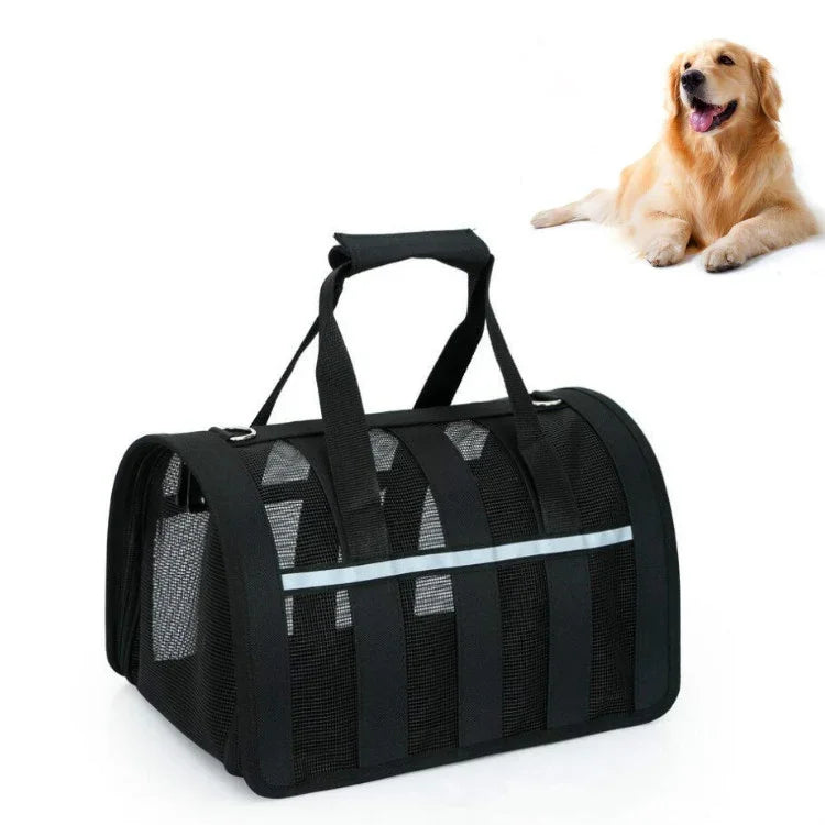 Sac de transport portable en maille respirante pliable pour animaux de compagnie, S, M, L