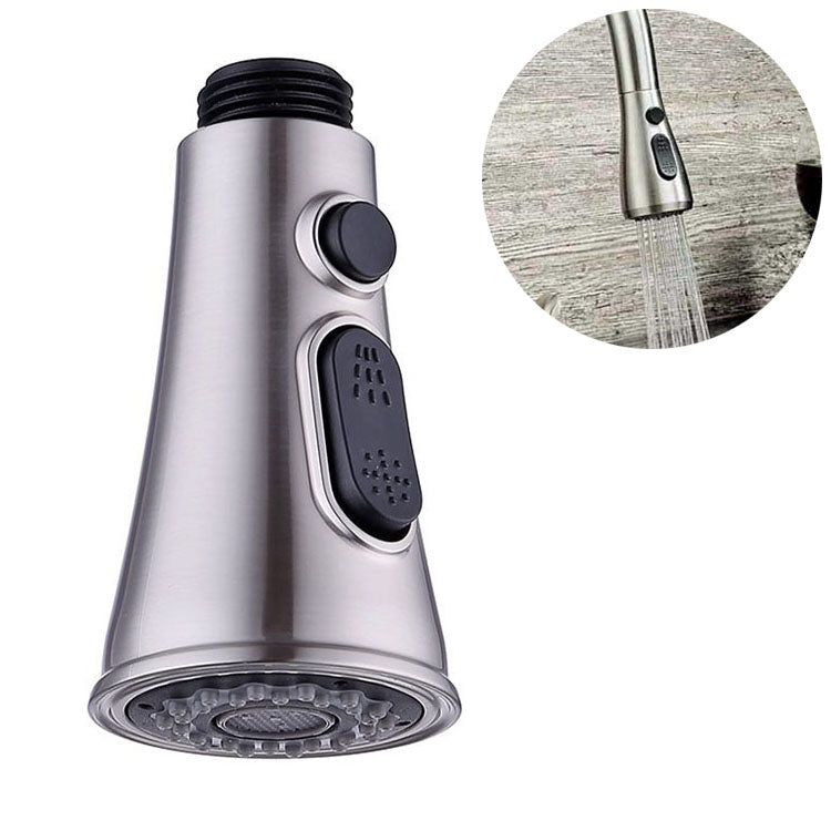 Interrupteur à bouton-poussoir de cuisine, Pulvérisateur à buse économe en eau, Filtre, CP plaqué, BN brossé
