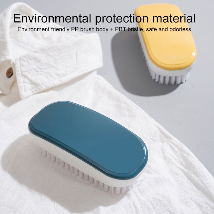 Brosse à chaussures ménagère à poils doux, brosse de nettoyage colorée pour le linge et la décontamination