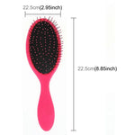 Brosse à cheveux douce pour femme, peigne de coiffure de salon, brosses de massage du cuir chevelu humides et sèches