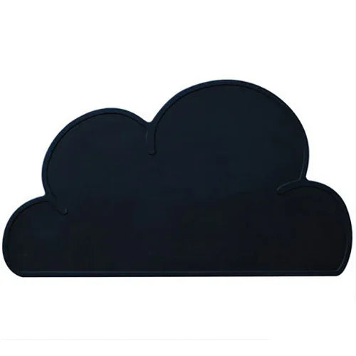 Napperon en silicone pour enfants, imperméable, protection de l'environnement, tapis de table étudiant, blanc, noir, jaune, bleu, vert, rose clair, gris foncé, bleu clair, vert clair, gris clair, rose foncé