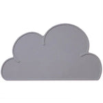 Napperon en silicone pour enfants, imperméable, protection de l'environnement, tapis de table étudiant, blanc, noir, jaune, bleu, vert, rose clair, gris foncé, bleu clair, vert clair, gris clair, rose foncé