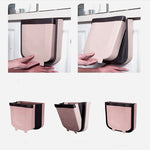 Poubelle de cuisine suspendue pliable, 23x6x29cm