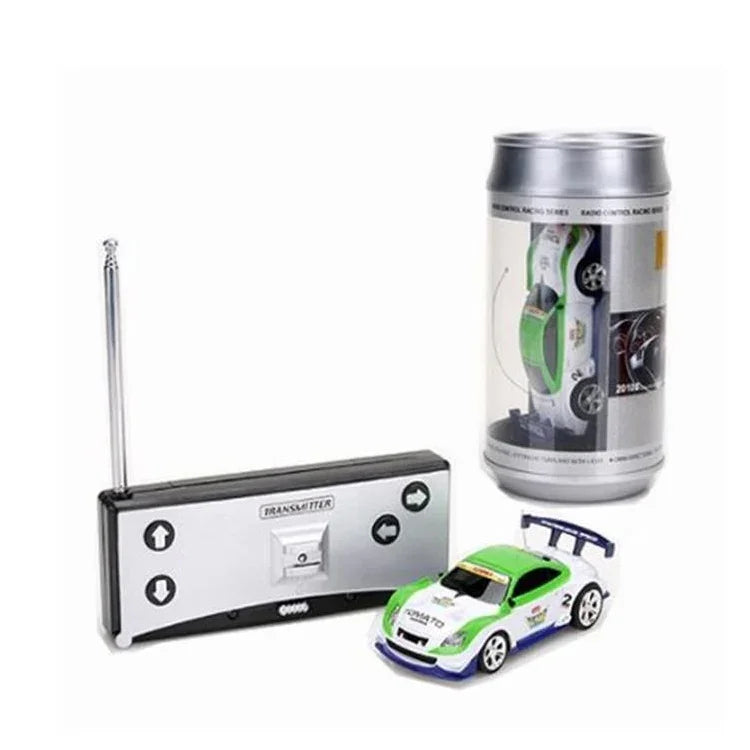 Mini voiture télécommandée Coca-Cola, micro-voiture de course, verte et blanche, noire, verte, rouge, bleue, jaune, dorée, noire et orange