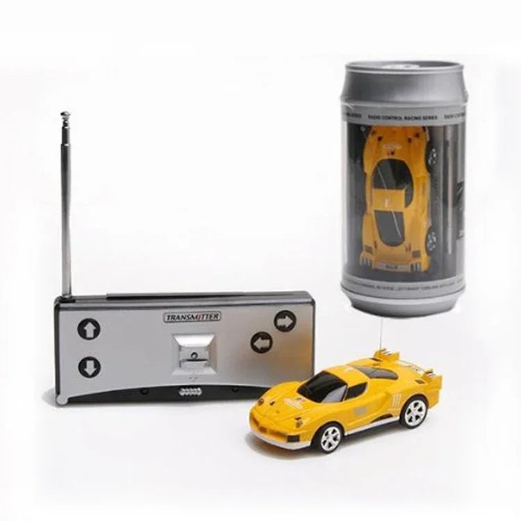 Mini voiture télécommandée Coca-Cola, micro-voiture de course, verte et blanche, noire, verte, rouge, bleue, jaune, dorée, noire et orange