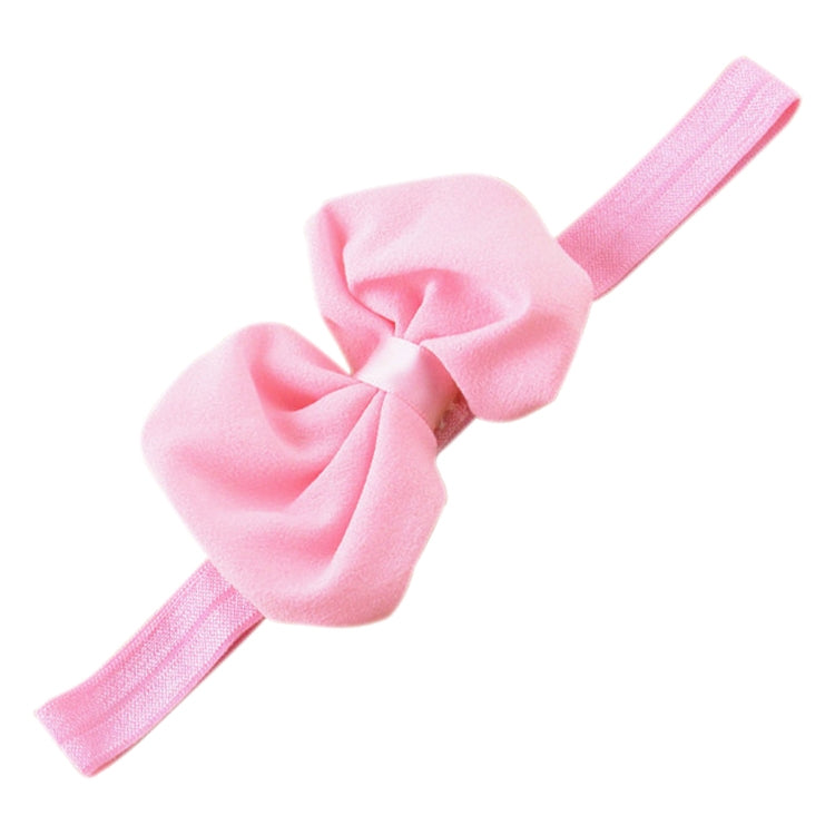 2 bandeaux pour bébé en ruban et nœud en mousseline, bandeau pour cheveux d'enfants