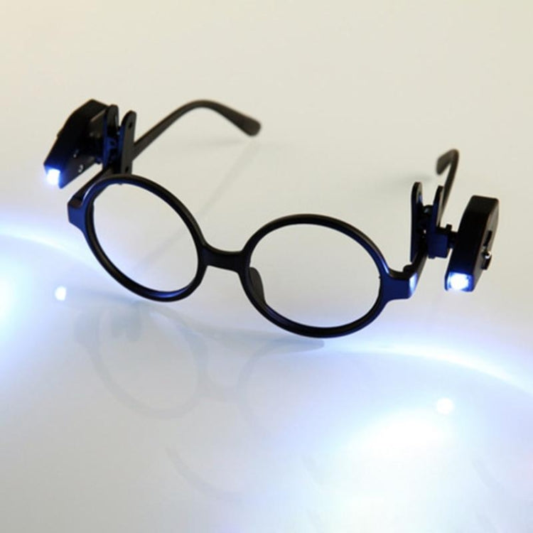 Mini Lampe Torche LED Clip Lunettes Réglable Lumière de Lecture