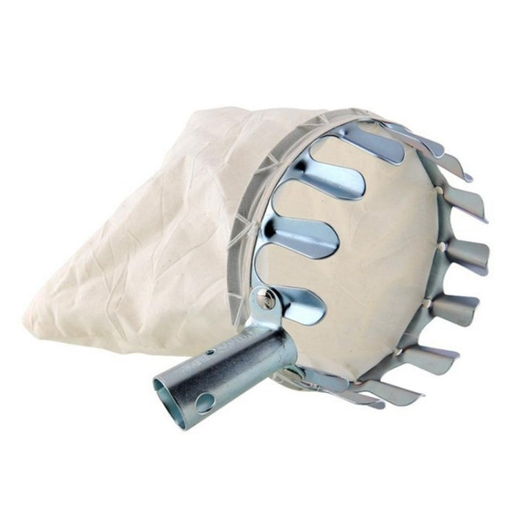 Cueilleur de fruits en métal pratique tissu verger jardinage outils de cueillette pour arbres hauts pomme pêche, outils de cueillette pour arbres hauts