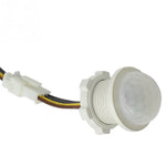 Capteur de mouvement infrarouge intérieur/extérieur avec temporisation, interrupteur PIR, lampe de nuit LED sensible, 220 V CA