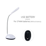 2 lampes de lecture LED de chevet portables, flexibles et réglables pour enfants, blanc, rose, bleu, vert
