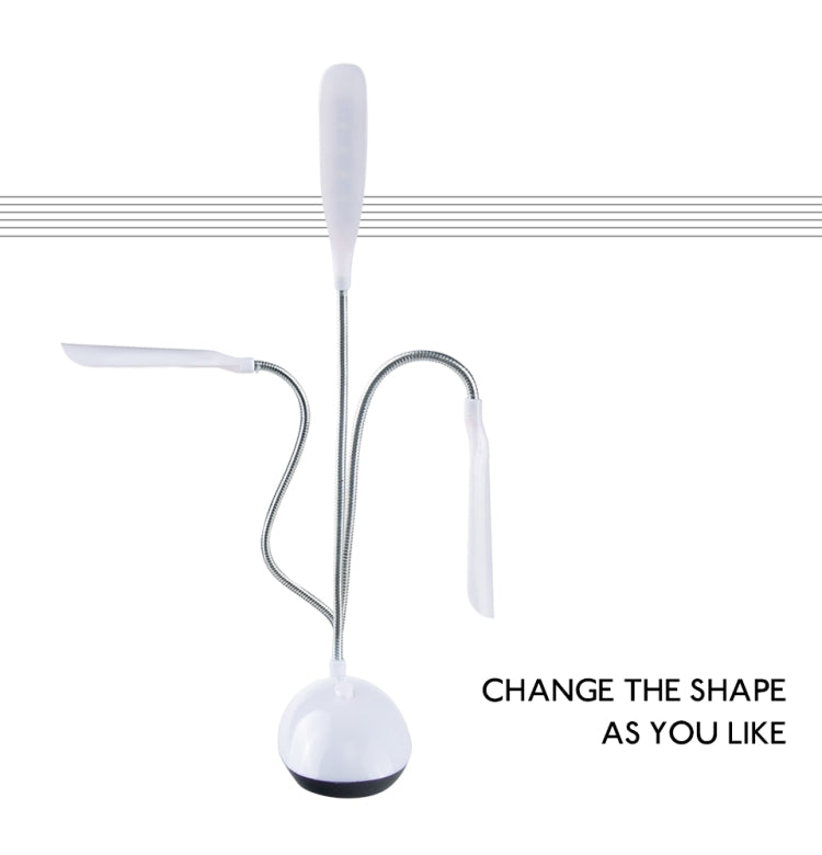 2 lampes de lecture LED de chevet portables, flexibles et réglables pour enfants, blanc, rose, bleu, vert