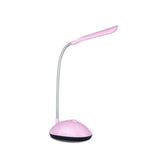 2 lampes de lecture LED de chevet portables, flexibles et réglables pour enfants, blanc, rose, bleu, vert