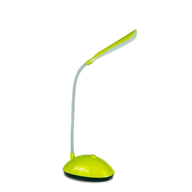2 lampes de lecture LED de chevet portables, flexibles et réglables pour enfants, blanc, rose, bleu, vert