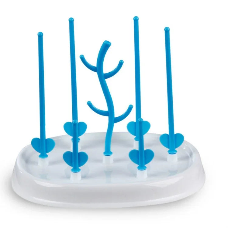Égouttoir à Biberons en Forme d'Arbre Simple Séchoir de Nettoyage Détachable Porte-Biberon, Tétine et Sucette Utile pour Bébé, Support pour Gobelet de Lait pour Bébé