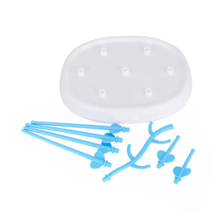 Égouttoir à Biberons en Forme d'Arbre Simple Séchoir de Nettoyage Détachable Porte-Biberon, Tétine et Sucette Utile pour Bébé, Support pour Gobelet de Lait pour Bébé