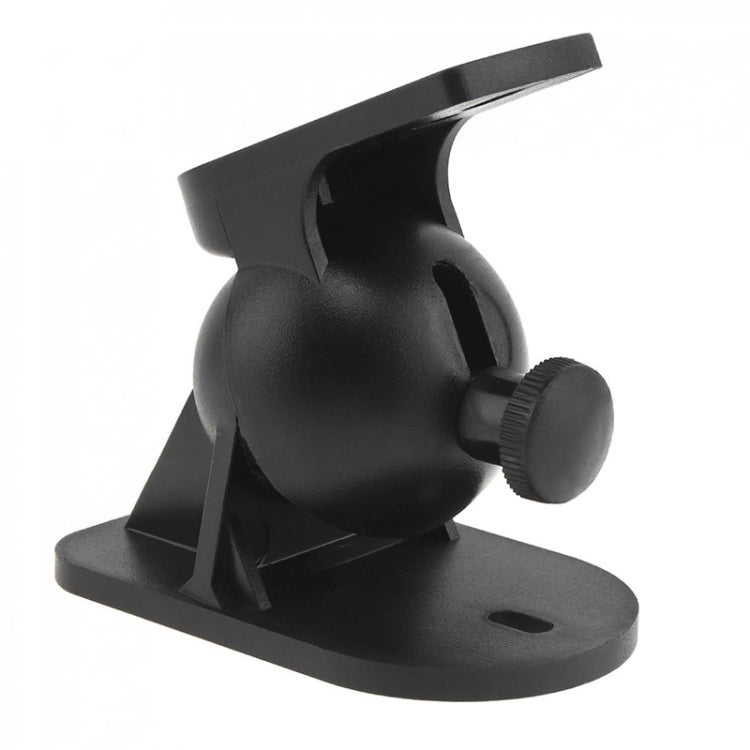 Paire de supports muraux noirs pour haut-parleur Surround, design rotatif à 45 degrés pour fixation TV murale, 8 x 4,5 x 5,8 cm