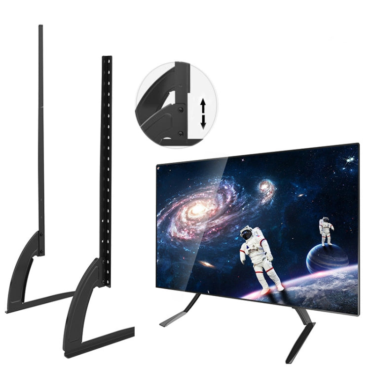 Support de télévision universel réglable en hauteur de 35 à 72 pouces pour téléviseur LCD à écran plat