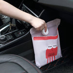 15 sacs poubelles adhésifs créatifs et mignons pour voiture, sacs de nettoyage pour l'intérieur de la voiture