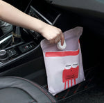 15 sacs poubelles adhésifs créatifs et mignons pour voiture, sacs de nettoyage pour l'intérieur de la voiture
