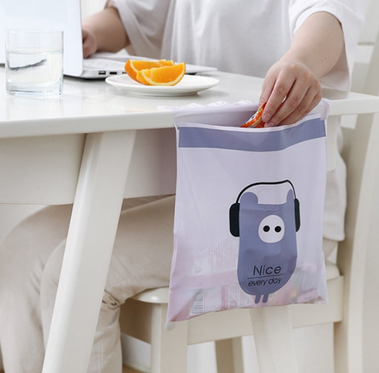 15 sacs poubelles adhésifs créatifs et mignons pour voiture, sacs de nettoyage pour l'intérieur de la voiture